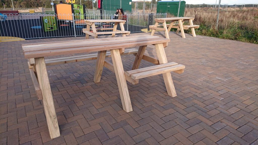 picture of wheelchair accessible picnic tables